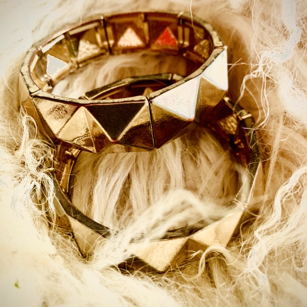 2 Gold Bracelets